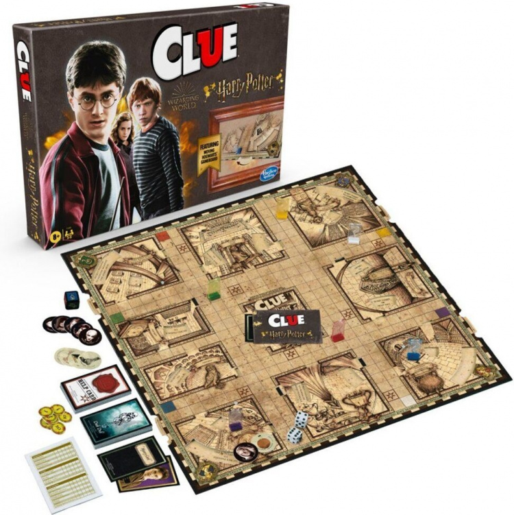 Hasbro Gaming Clue Harry Potter brettspill (ENG) Hasbro Gaming Clue Harry Potter brettspill (ENG)