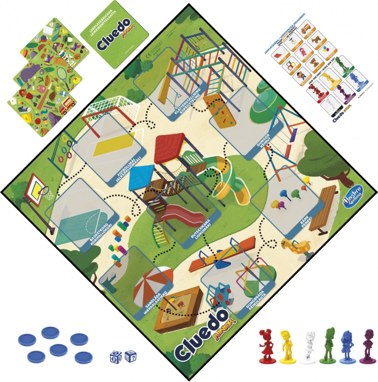 Hasbro Cluedo Junior brettspill SE/FI Hasbro Cluedo Junior brettspill SE/FI