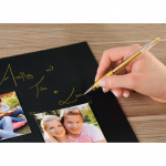 Hama Albumpenn Hybrid Gel 2 stk. Gull/Sølv