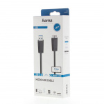 Hama Kabel Micro-USB 3.0 5Gbit/s Svart 1.5 Hama Kabel Micro-USB 3.0 5Gbit/s Svart 1.5