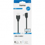 Hama Kabel USB-C til USB-A USB 2.0 480 Mbit/s Svart Hama Kabel USB-C til USB-A USB 2.0 480 Mbit/s Svart