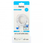 Hama Nettverkskabel CAT6a Slim U/UTP 3.0m Hvit