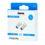 Hama F-Kontakt 7.0mm 2-pack