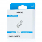 Hama SAT-mottaker Adapter F-uttak Hunn - Coax Hann
