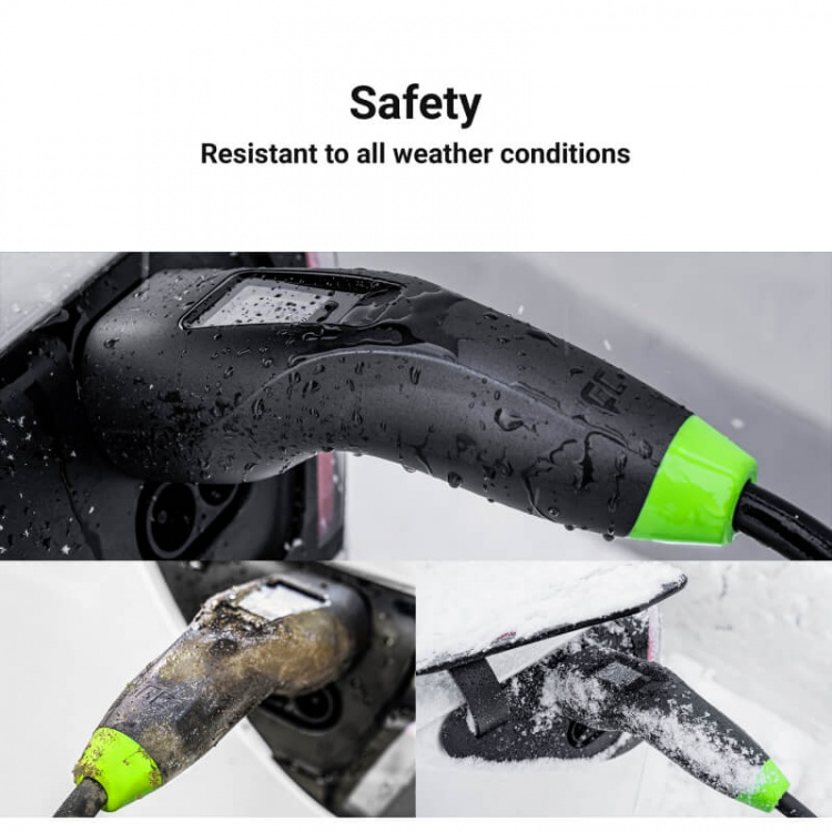 greencell EV Charger Habu 11kW 7m Type 2/CEE 3 phase