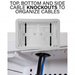 SANUS Innebygd Mediabox 17