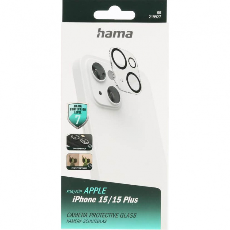 Hama Beskyttelsesglass Kamera iPhone 15/15 Plus Hama Beskyttelsesglass Kamera iPhone 15/15 Plus