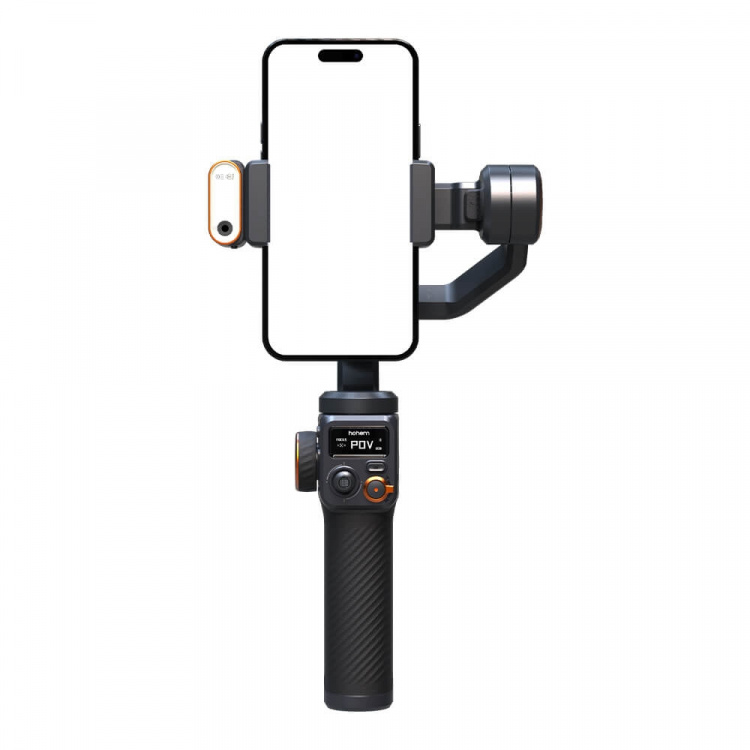 Hohem Smarttelefon Gimbal iSteady M6 Svart Sett med AI Hohem Smarttelefon Gimbal iSteady M6 Svart Sett med AI