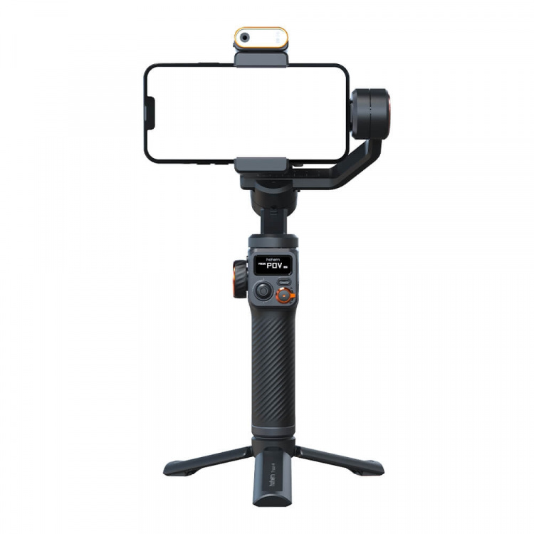 Hohem Smarttelefon Gimbal iSteady M6 Svart Sett med AI Hohem Smarttelefon Gimbal iSteady M6 Svart Sett med AI