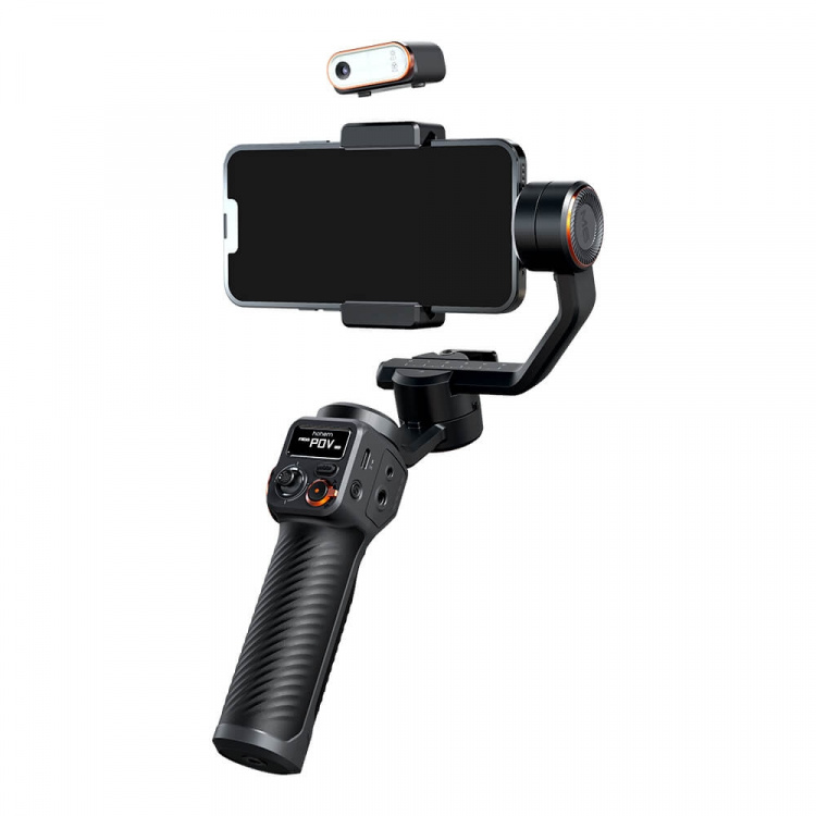 Hohem Smarttelefon Gimbal iSteady M6 Svart Sett med AI Hohem Smarttelefon Gimbal iSteady M6 Svart Sett med AI
