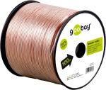 Goobay Høyttalerkabel transparent CU 100 m spole, tverrsnitt 2 x 0,5 mm² Goobay Høyttalerkabel transparent CU 100 m spole, tverrsnitt 2 x 0,5 mm²