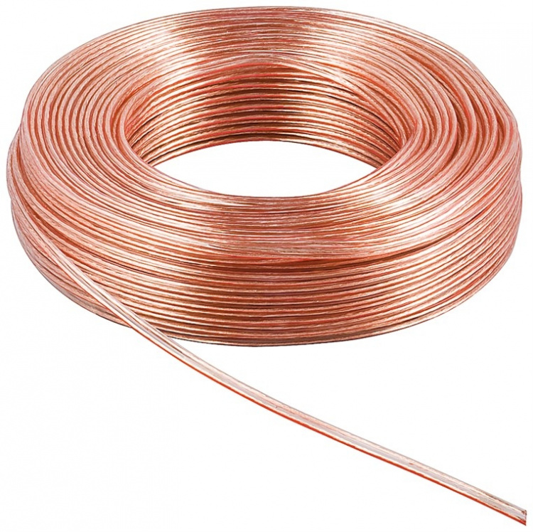 Goobay Høyttalerkabel transparent CU 100 m spole, tverrsnitt 2 x 0,75 mm² Goobay Høyttalerkabel transparent CU 100 m spole, tverrsnitt 2 x 0,75 mm²