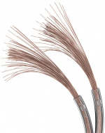 Goobay Høyttalerkabel transparent CU 100 m spole, tverrsnitt 2 x 1,5 mm²