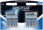 tecxus LR03/AAA (Micro) batteri, 10 stk. blister alkalisk manganbatteri, 1,5 V