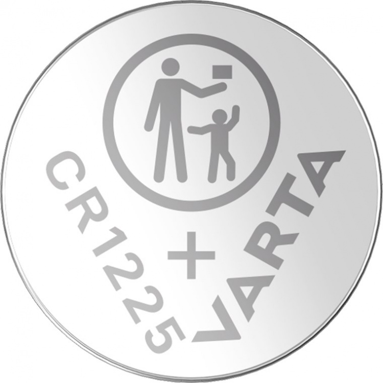 Varta CR1225 (6225) batteri, 1 stk. blisterpakning med litiumknappcelle, 3 V Varta CR1225 (6225) batteri, 1 stk. blisterpakning med litiumknappcelle, 3 V