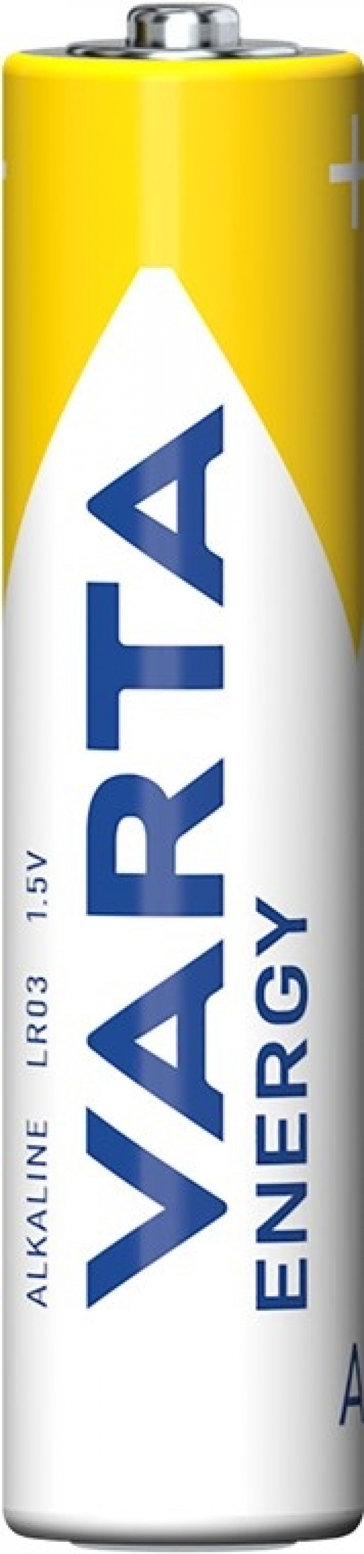 Varta LR03/AAA (Micro) (4103) batteri, 10 stk. eske alkalisk manganbatteri, 1,5 V