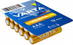 Varta LR03/AAA (Micro) (4103) batteri, 12 stk. eske alkalisk manganbatteri, 1,5 V