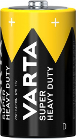 Varta R20/D (Mono) (2020) batteri, 2 stk. blisterpakning Sink-karbonbatteri, 1,5 V Varta R20/D (Mono) (2020) batteri, 2 stk. blisterpakning Sink-karbonbatteri, 1,5 V