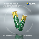 Varta AA (Mignon)/HR6 (56736) oppladbart batteri - 800 mAh, 2 stk. blisterpakning Nikkel-metallhydridbatteri (NiMH), 1,2 V