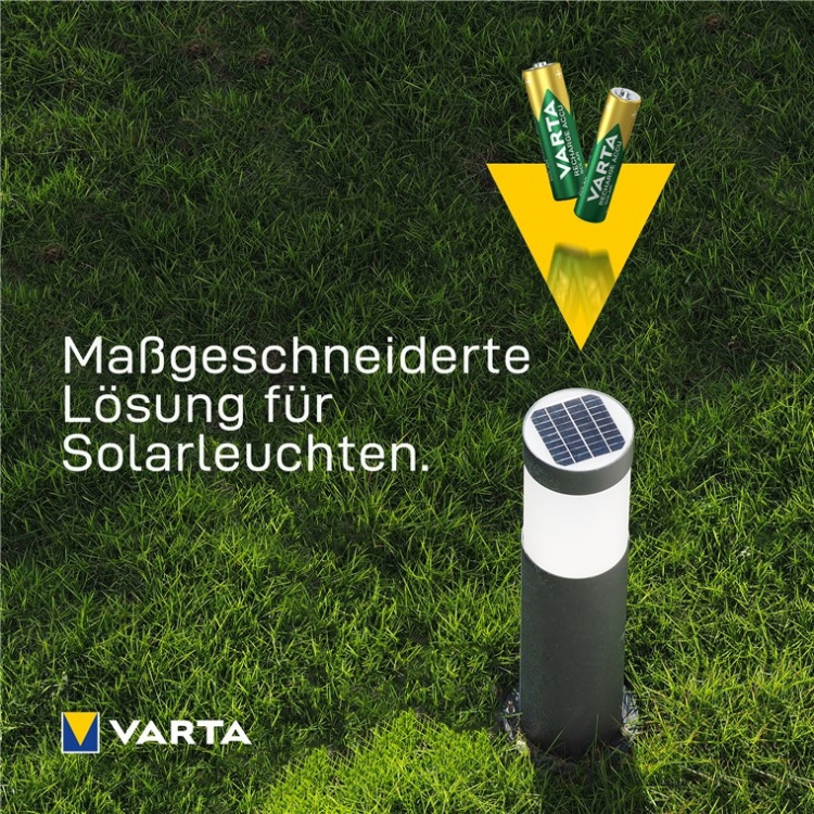 Varta AA (Mignon)/HR6 (56736) oppladbart batteri - 800 mAh, 2 stk. blisterpakning Nikkel-metallhydridbatteri (NiMH), 1,2 V