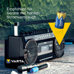 Varta LR20/D (Mono) (4920) batteri, 1 stk. uemballert alkalisk manganbatteri, 1,5 V