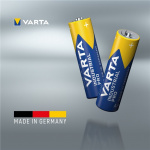 Varta LR6/AA (Mignon) (4006) batteri, 10 stk. eske alkalisk manganbatteri, 1,5 V