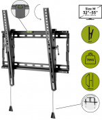 Goobay TV-veggfeste Pro TILT (M) for TV-er fra 32 til 55 tommer (81-140 cm) til 70 kg