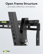 Goobay TV-veggfeste Pro TILT (M) for TV-er fra 32 til 55 tommer (81-140 cm) til 70 kg