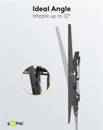 Goobay TV-veggfeste Pro TILT (XL) for TV-er fra 43 til 100 tommer (109-254 cm), vippbart opp til 70 kg
