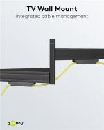 Goobay TV-veggfeste Pro FULLMOTION (L) wide Range for TV-er fra 37 til 70 tommer (94-178 cm), fullt bevegelig (svingbart og vippbart) opp til 70 kg