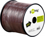 Goobay Høyttalerkabel CCA 100 m spole, tverrsnitt 2 x 0,50 mm² Goobay Høyttalerkabel CCA 100 m spole, tverrsnitt 2 x 0,50 mm²
