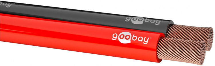 Goobay Høyttalerkabel CCA 100 m spole, tverrsnitt 2 x 0,50 mm² Goobay Høyttalerkabel CCA 100 m spole, tverrsnitt 2 x 0,50 mm²