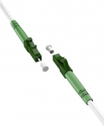 Goobay Fiberoptisk kabel (FTTH), Singlemode (OS2) Hvit, hvit (Simplex), 20 m plugg LC-APC (8°) > plugg LC-APC (8°), halogenfri kabelmantel (LSZH) Goobay Fiberoptisk kabel (FTTH), Singlemode (OS2) Hvit, hvit (Simplex), 20 m plugg LC-APC (8°) > plugg LC-APC (8°), halogenfri kabelmantel (LSZH)