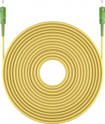 Goobay Fiberoptisk kabel (FTTH), Singlemode (OS2) Gul, gul (Simplex), 3 m plugg SC-APC (8°) > plugg SC-APC (8°), halogenfri kabelmantel (LSZH) Goobay Fiberoptisk kabel (FTTH), Singlemode (OS2) Gul, gul (Simplex), 3 m plugg SC-APC (8°) > plugg SC-APC (8°), halogenfri kabelmantel (LSZH)