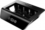 Varta LCD Universal Charger+ (type 57688) lader 1x 9V-batteri eller opptil 4x AA-, AAA-, C- eller D-batterier (NiMH) samtidig Varta LCD Universal Charger+ (type 57688) lader 1x 9V-batteri eller opptil 4x AA-, AAA-, C- eller D-batterier (NiMH) samtidig