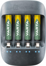 Varta Eco Charger (type 57680) lader opptil 4 x AA-batterier eller AAA-batterier (NiMH) samtidig