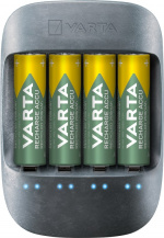 Varta Eco Charger (type 57680) lader opptil 4 x AA-batterier eller AAA-batterier (NiMH) samtidig
