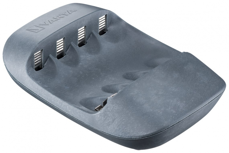 Varta Eco Charger (type 57680) lader opptil 4 x AA-batterier eller AAA-batterier (NiMH) samtidig