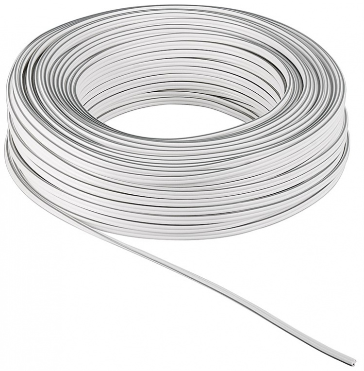 Goobay Høyttalerkabel hvit CCA 50 m spole, tverrsnitt 2 x 4,0 mm² Goobay Høyttalerkabel hvit CCA 50 m spole, tverrsnitt 2 x 4,0 mm²