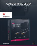 ClickTronic Høyhastighets HDMI™-kabel Premium-kabel | 1x HDMI™-kontakt 1x HDMI™-kontakt | 15,0 m | UHD 4K @ 30 Hz ClickTronic Høyhastighets HDMI™-kabel Premium-kabel | 1x HDMI™-kontakt 1x HDMI™-kontakt | 15,0 m | UHD 4K @ 30 Hz