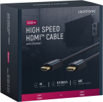 ClickTronic Høyhastighets HDMI™-kabel Premium-kabel | 1x HDMI™-kontakt 1x HDMI™-kontakt | 20,0 m | UHD 4K @ 30 Hz