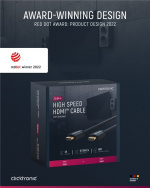 ClickTronic Høyhastighets HDMI™-kabel Premium-kabel | 1x HDMI™-kontakt 1x HDMI™-kontakt | 20,0 m | UHD 4K @ 30 Hz