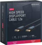 ClickTronic DisplayPort™-kabel Premium-kabel | 1x DisplayPort™-kontakt 1x DisplayPort™-kontakt 1x DisplayPort™-kontakt | 10,0 m | UHD 4K @ 60 Hz ClickTronic DisplayPort™-kabel Premium-kabel | 1x DisplayPort™-kontakt 1x DisplayPort™-kontakt 1x DisplayPort™-kontakt | 10,0 m | UHD 4K @ 60 Hz