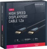 ClickTronic DisplayPort™-kabel Premium-kabel | 1x DisplayPort™-kontakt 1x DisplayPort™-kontakt 1x DisplayPort™-kontakt | 15,0 m | UHD 4K @ 60 Hz