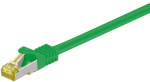 Goobay RJ45 patchkabel S/FTP (PiMF), 500 MHz, med CAT 7 råkabel, grønn, 2 m LSZH halogenfri kabelkappe, kobber, RJ45-kontakt (CAT 6A) Goobay RJ45 patchkabel S/FTP (PiMF), 500 MHz, med CAT 7 råkabel, grønn, 2 m LSZH halogenfri kabelkappe, kobber, RJ45-kontakt (CAT 6A)