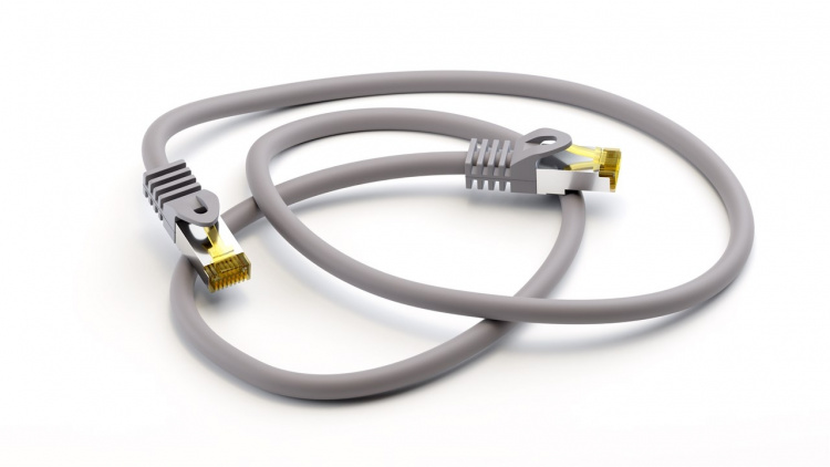 Goobay RJ45 patchkabel S/FTP (PiMF), 500 MHz, med CAT 7 råkabel, grå, 25 m LSZH halogenfri kabelkappe, kobber, RJ45-kontakt (CAT 6A) Goobay RJ45 patchkabel S/FTP (PiMF), 500 MHz, med CAT 7 råkabel, grå, 25 m LSZH halogenfri kabelkappe, kobber, RJ45-kontakt (CAT 6A)