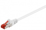 Goobay Kretskabel CAT 6, S/FTP (PiMF), hvit, 0,5 m kobberbelagt aluminiumtråd (CCA) Goobay Kretskabel CAT 6, S/FTP (PiMF), hvit, 0,5 m kobberbelagt aluminiumtråd (CCA)