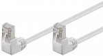 Goobay Kretskabel CAT 5e, 2x 90° vinklet, F/UTP, hvit, 3 m kobberbelagt aluminiumtråd (CCA), 2x RJ45-plugg 90° (8P8C) Goobay Kretskabel CAT 5e, 2x 90° vinklet, F/UTP, hvit, 3 m kobberbelagt aluminiumtråd (CCA), 2x RJ45-plugg 90° (8P8C)