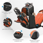 everki Onyx (EKP132) Premium Laptop-ryggsekk for maskiner opp til 15,6
