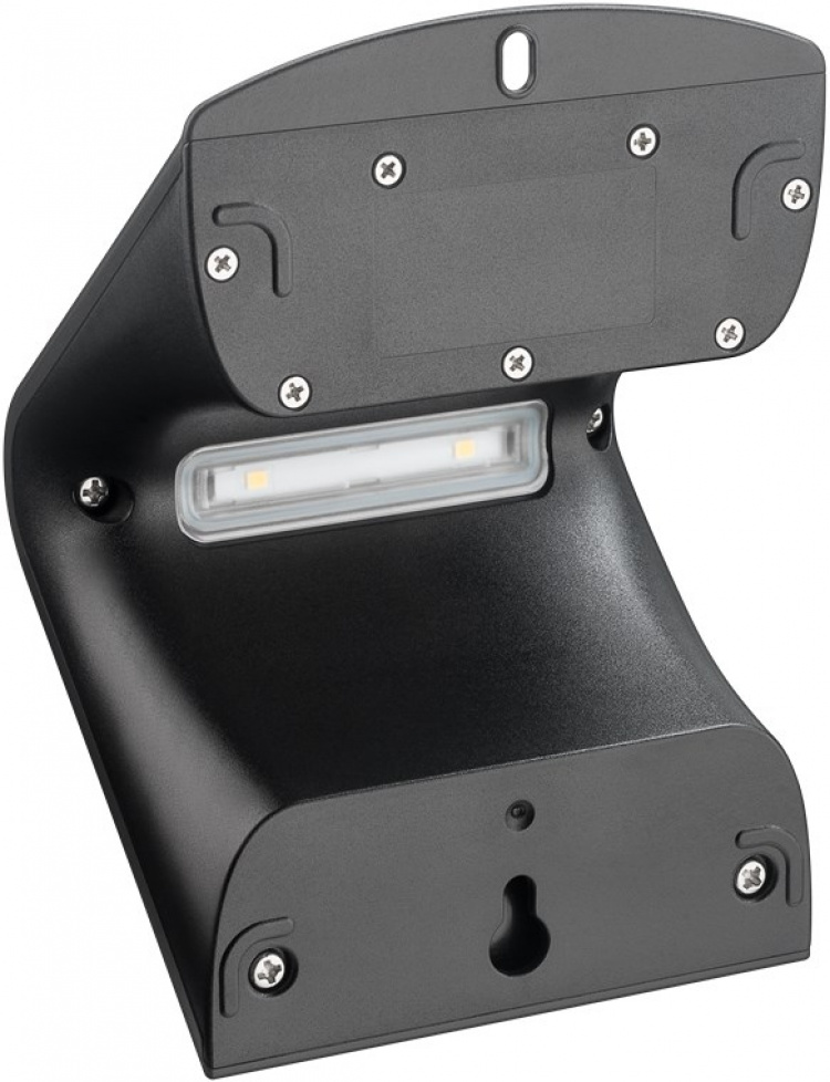 Goobay LED-solcellelampe med bevegelsesdetektor, 1,5 W nøytralt hvitt lys for inngangspartier, garasjeporter og trapper Goobay LED-solcellelampe med bevegelsesdetektor, 1,5 W nøytralt hvitt lys for inngangspartier, garasjeporter og trapper